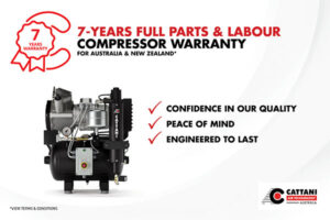 Read more about the article 7-Year Warranty, Including Parts, and Labour on All Dental Compressors